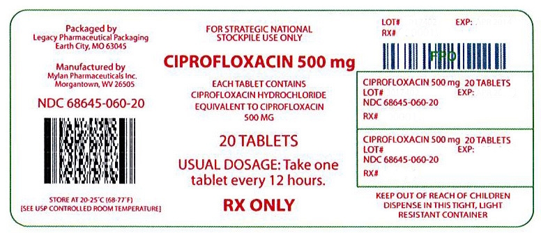Ciprofloxacin 500 mg mylan