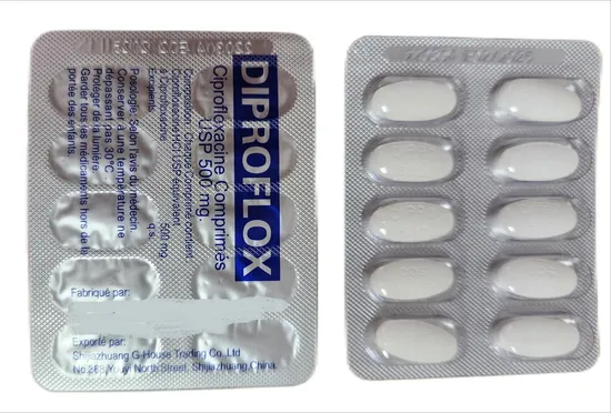 Ciprofloxacin 500 mg std