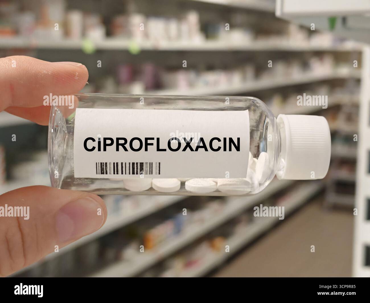 Ciprofloxacin 500 mg vial