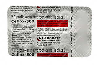 Ciprofloxacin 500 mg x2
