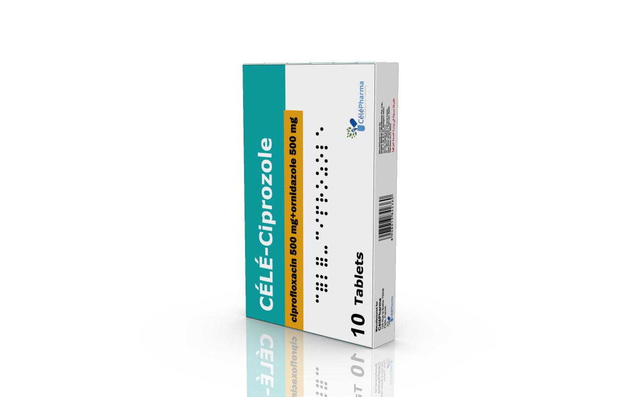 Ciprofloxacin 500mg & Ornidazole 500 Mg