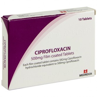 Ciprofloxacin 500mg a