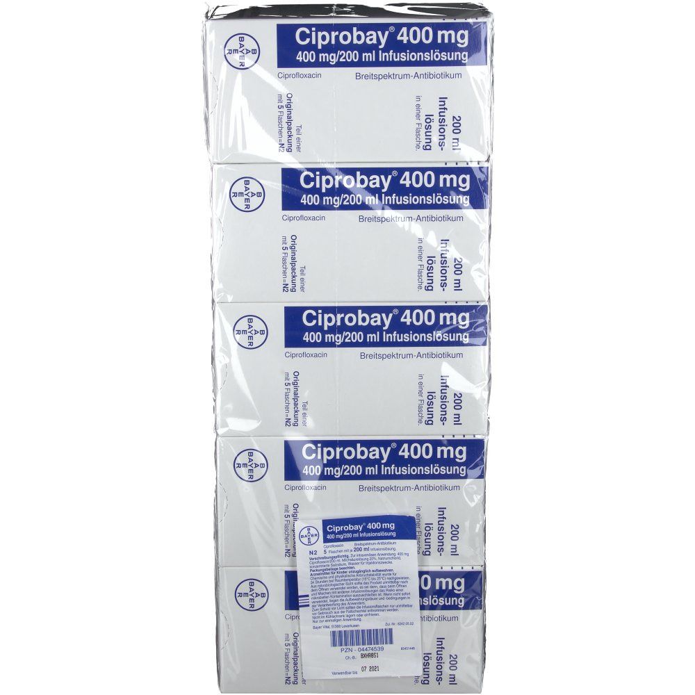 ciprofloxacin 500mg i.v