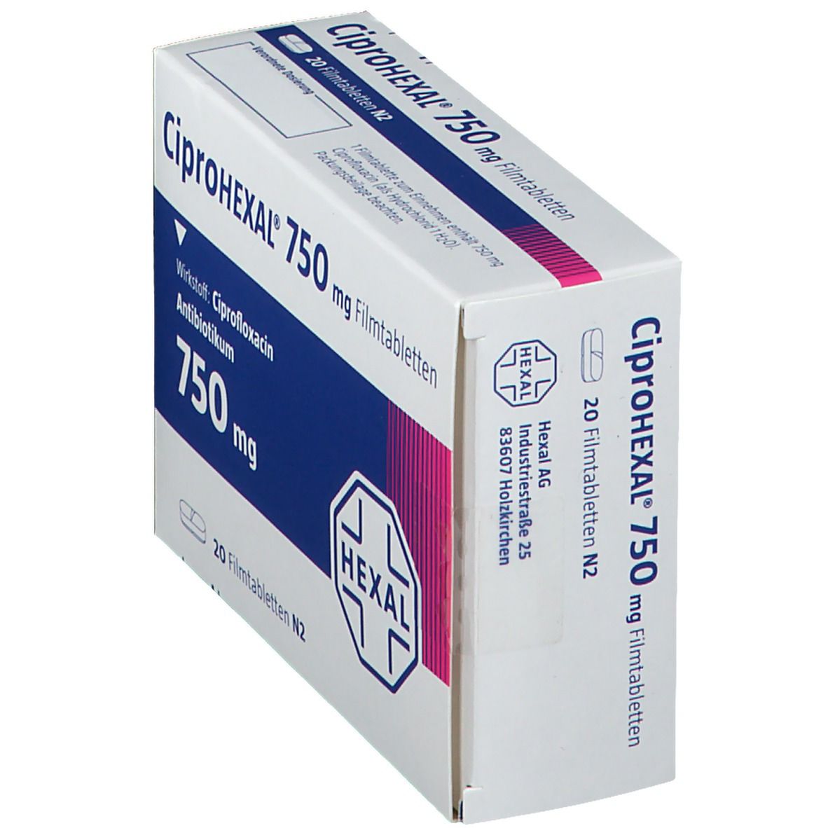 Ciprofloxacin 750 mg n1