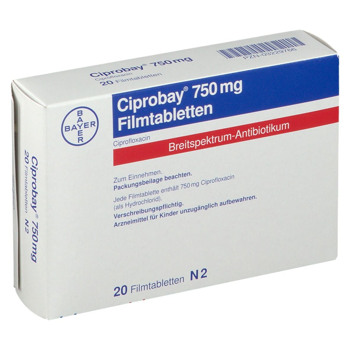 Ciprofloxacin 750 Mg N2