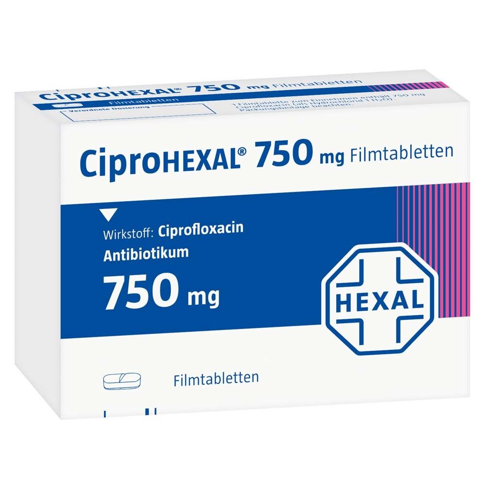 Ciprofloxacin ratiopharm 750 mg