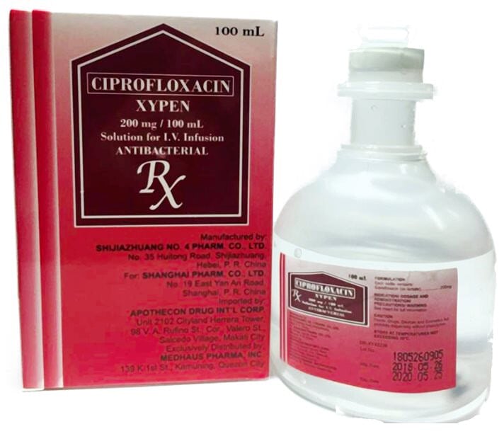 Ciprofloxacin xypen 500mg