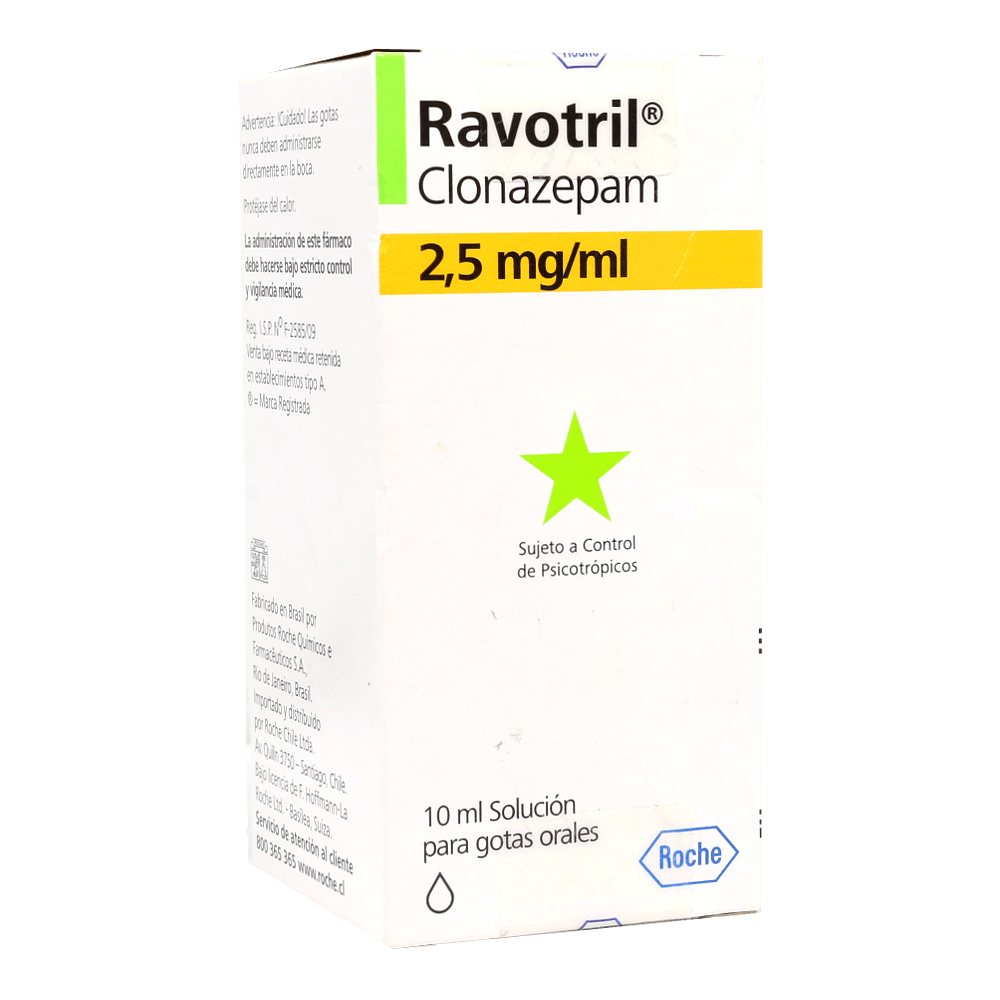 clonazepam 2 mg en gotas