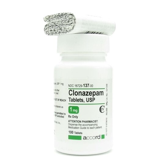 Clonazepam de 1mg
