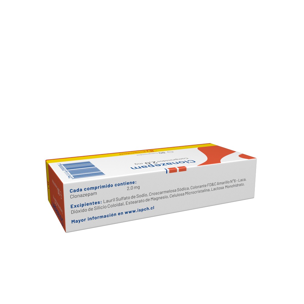 Clonazepam De 2mg
