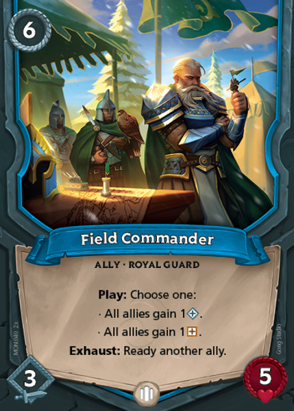 Commander alli