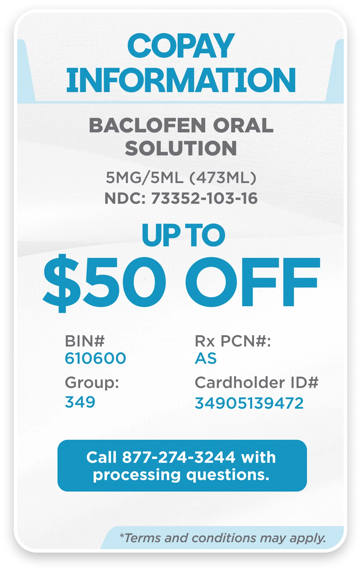 Commander baclofen
