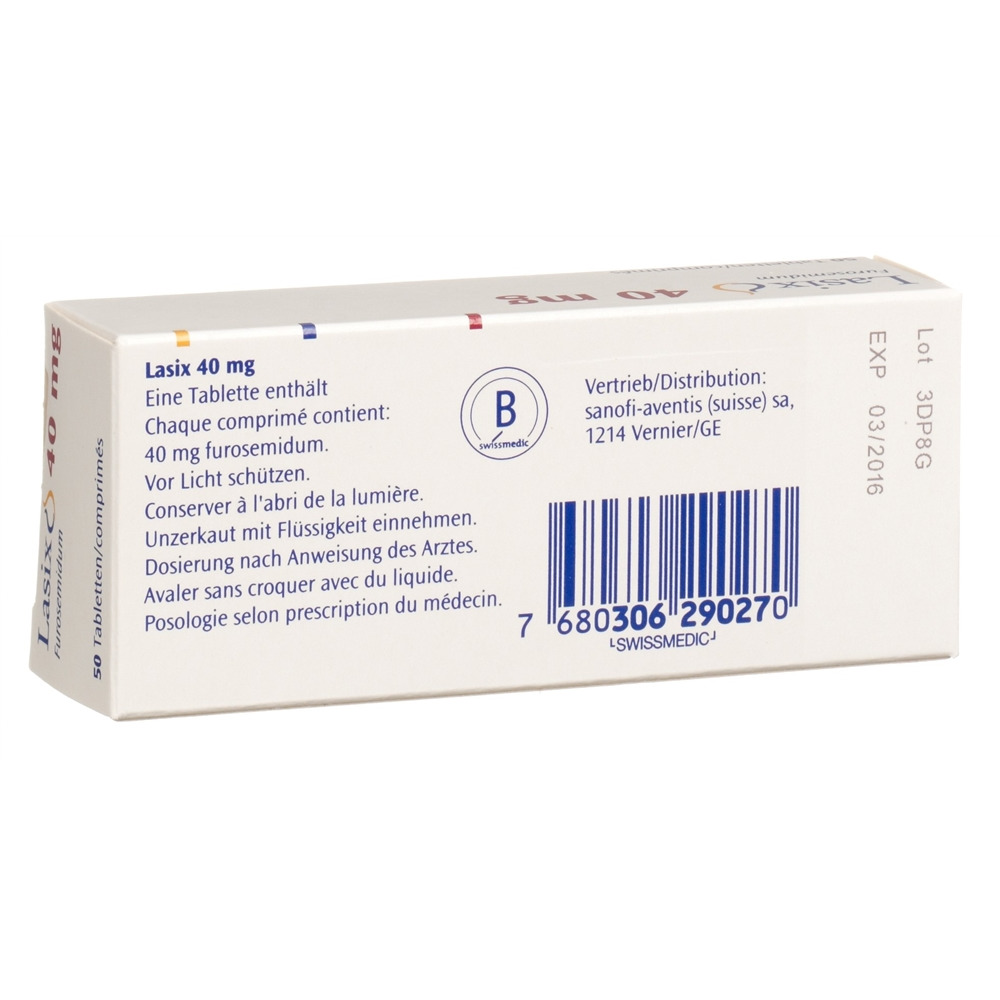 Commander lasix 40 mg