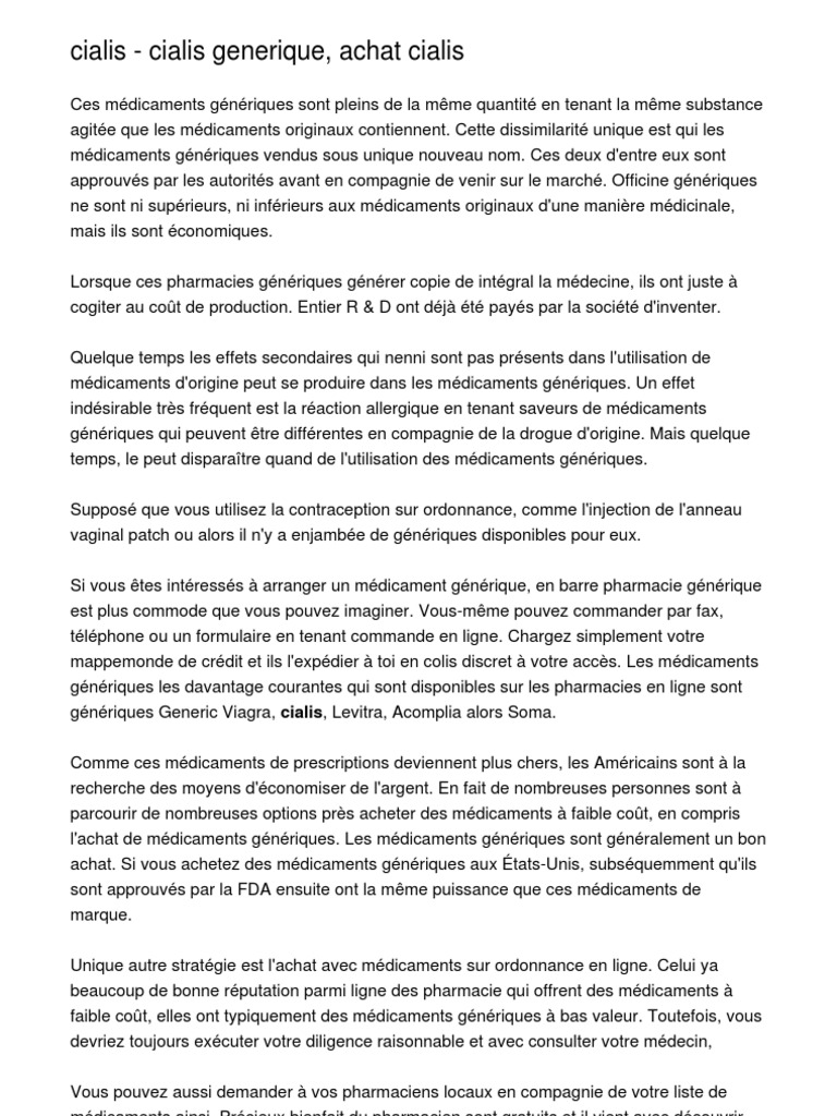 commander soma générique