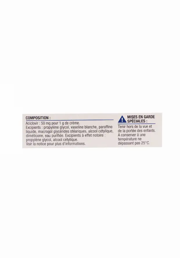 coût aciclovir