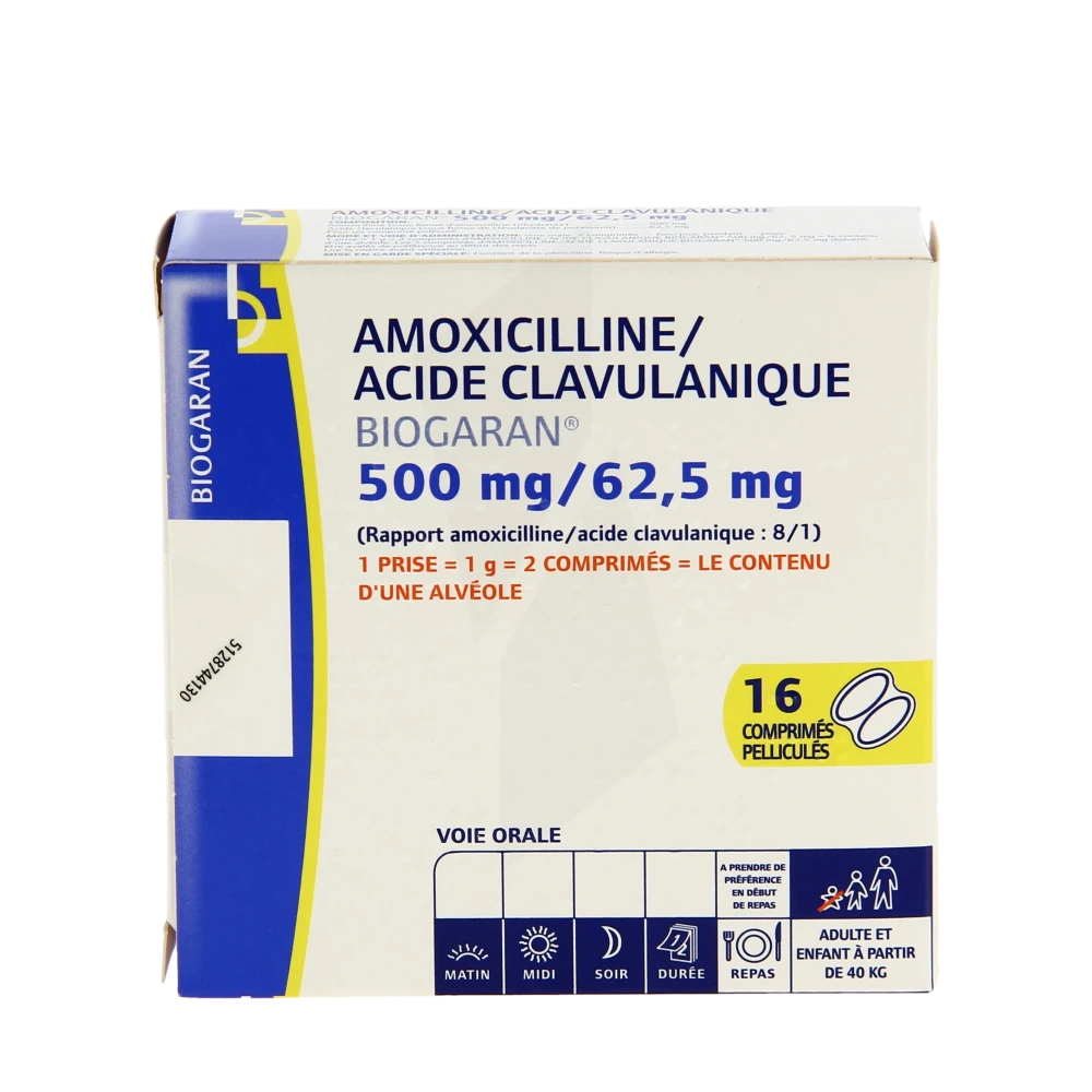 Coût amoxicilline