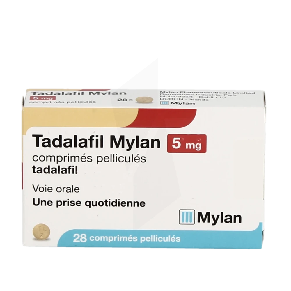 Coût du tadalafil