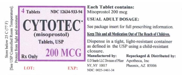 Cytotec 200mcg