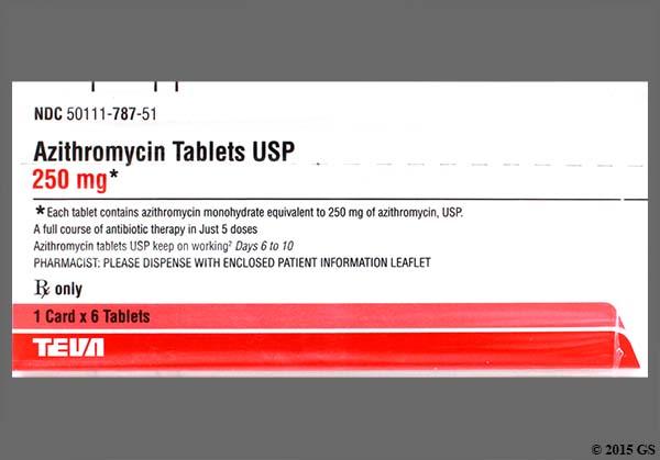 Zithromax azithromycin 500 mg