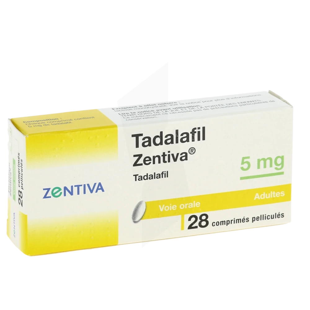 Tadalafil 5 mg prix france