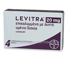 Levitra 20 mg vardenafil