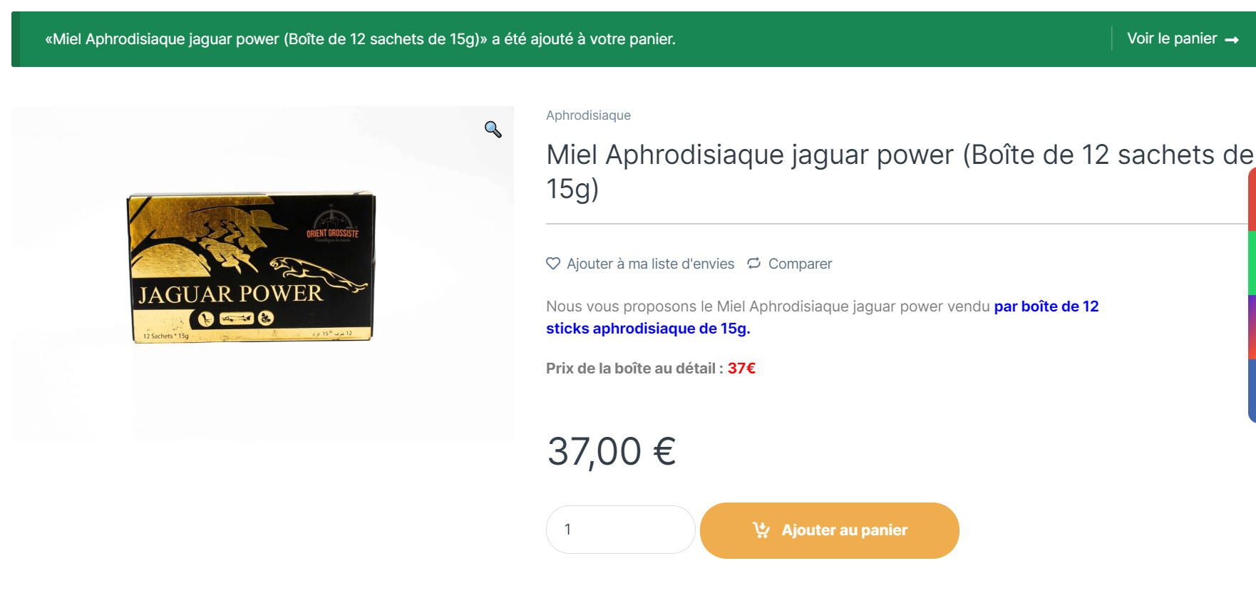 Prix Tadala Black