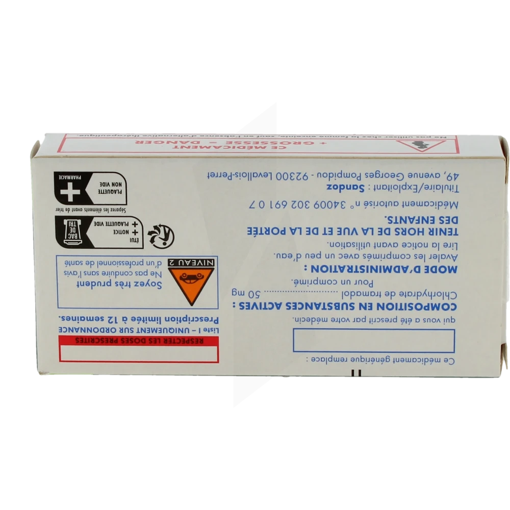 Tramadol Paracetamol Générique