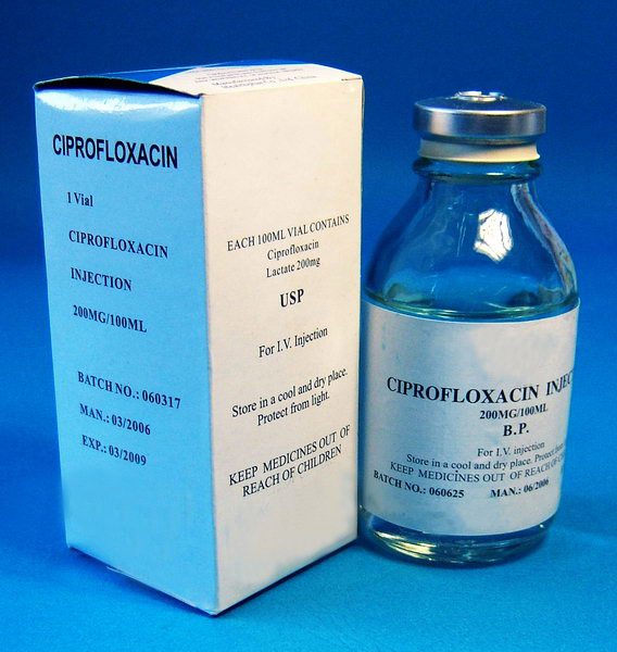 Ciprofloxacin 500mg/100ml