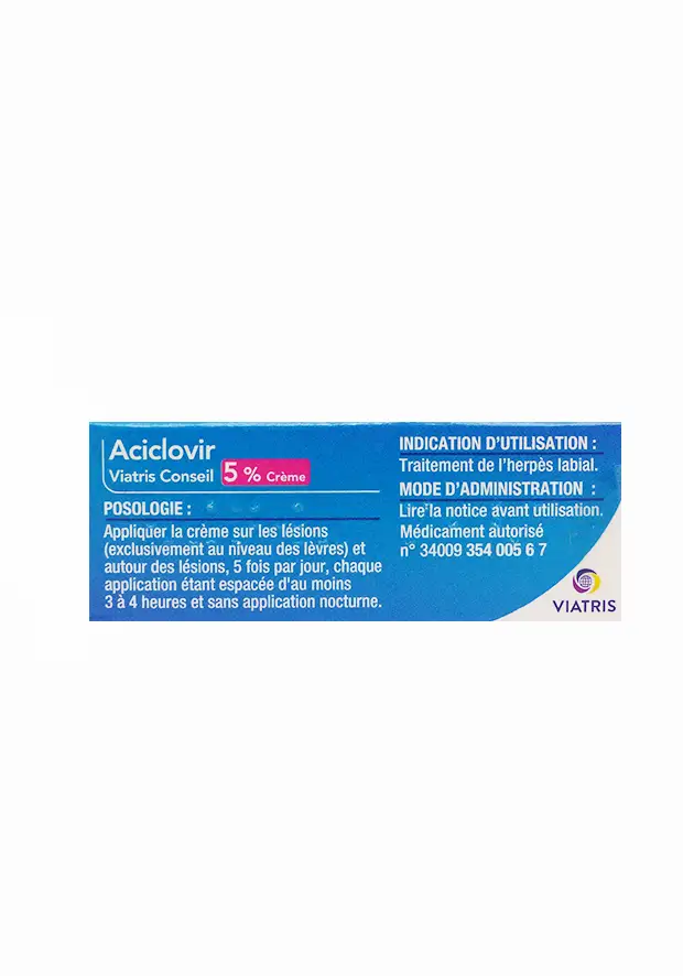 Coût aciclovir