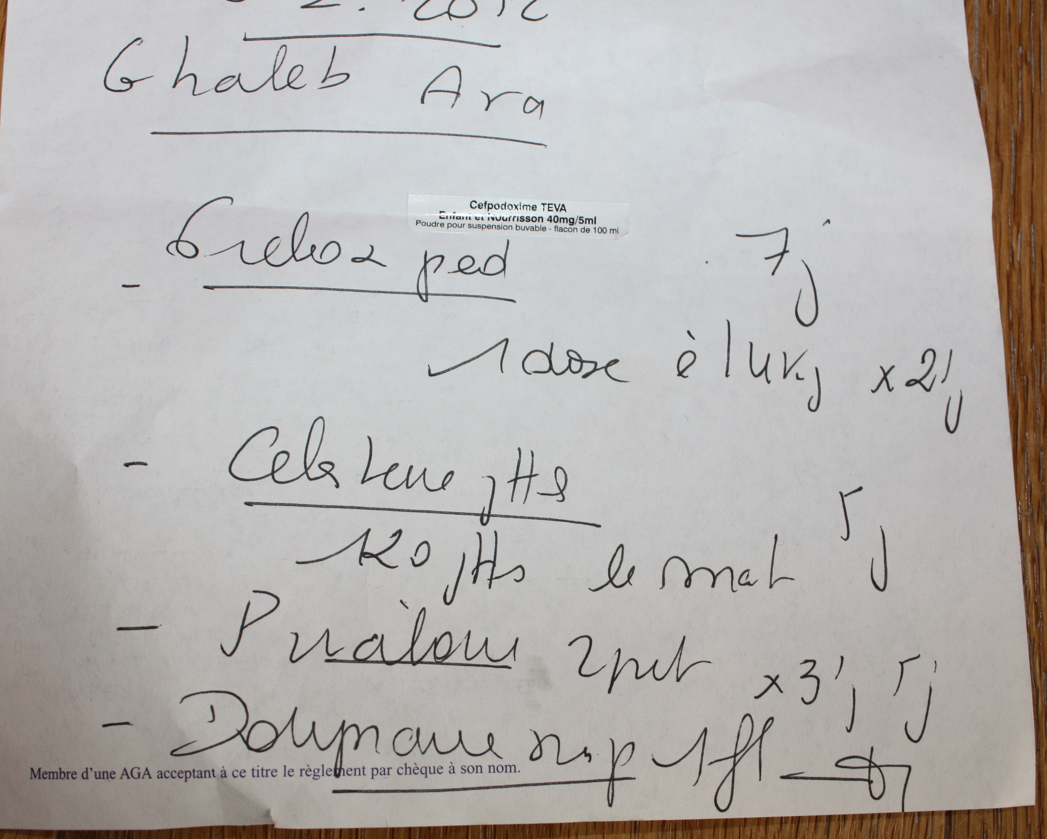 Amoxicilline générique orelox