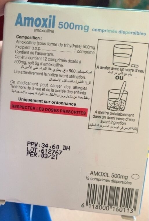 Amoxil france acheter