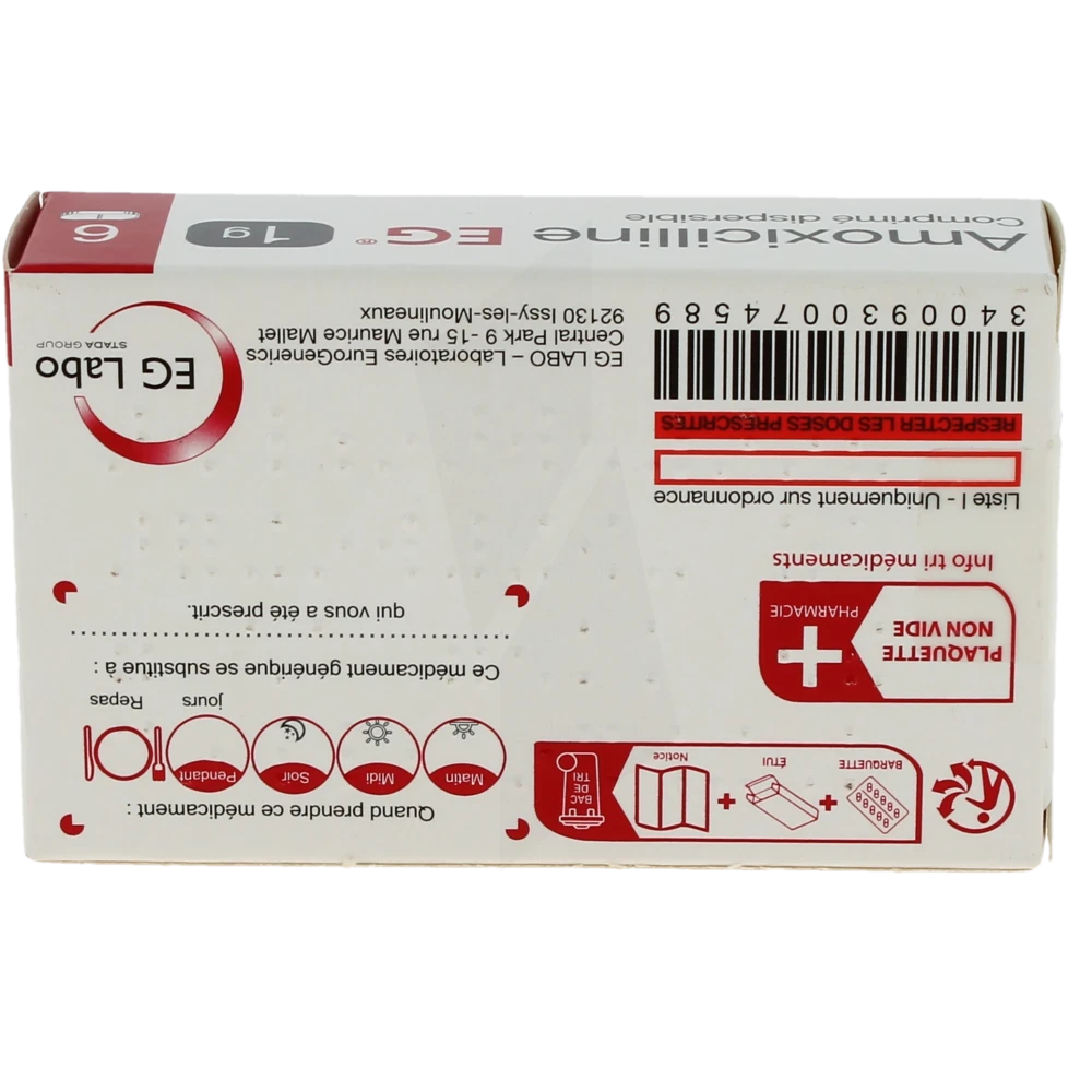 Amoxicilline générique de quoi