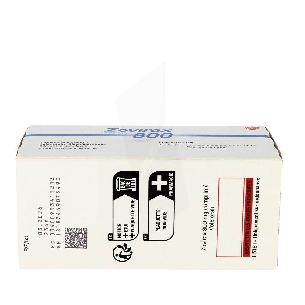 Prix Du Zovirax