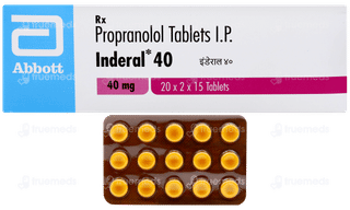 Propranolol 40 mg inderal