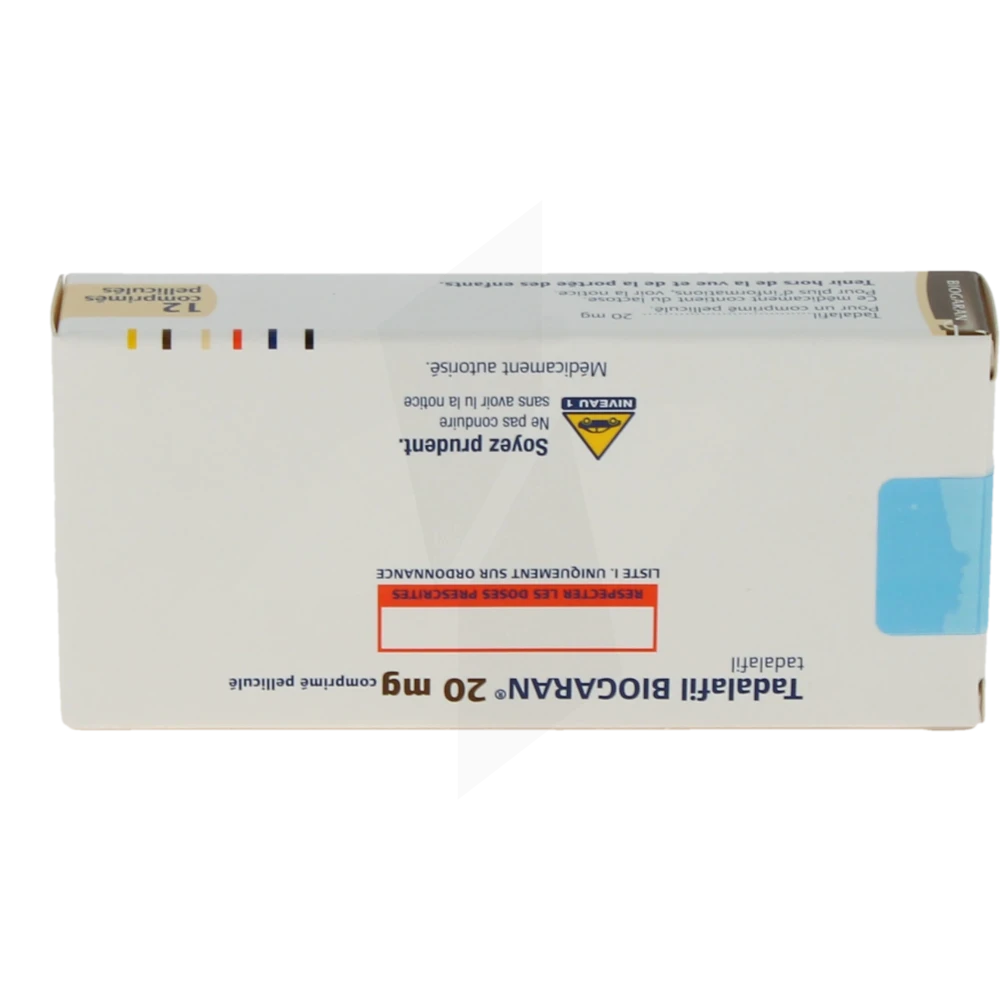 achat tadalafil biogaran 20 mg prix