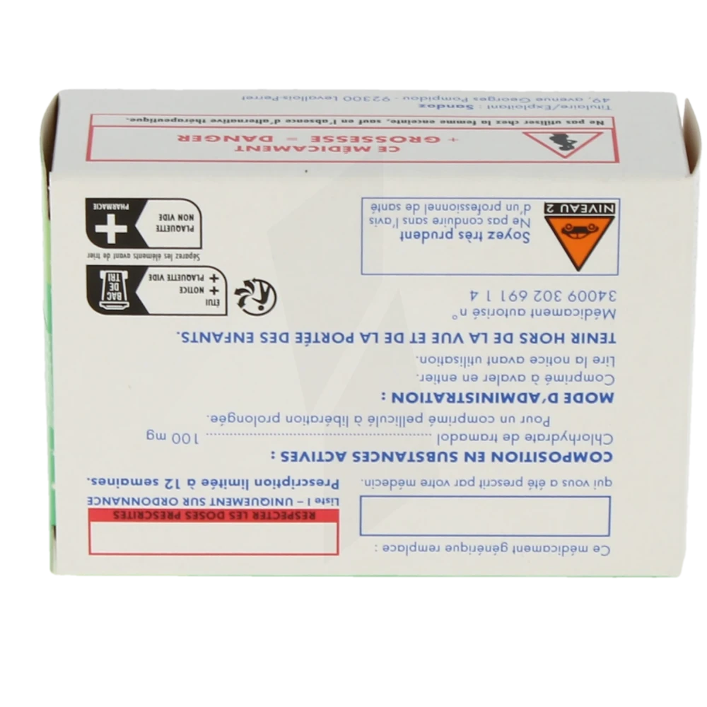 Tramadol lp 100 generique