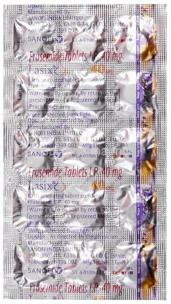 Achat lasix 40 mg