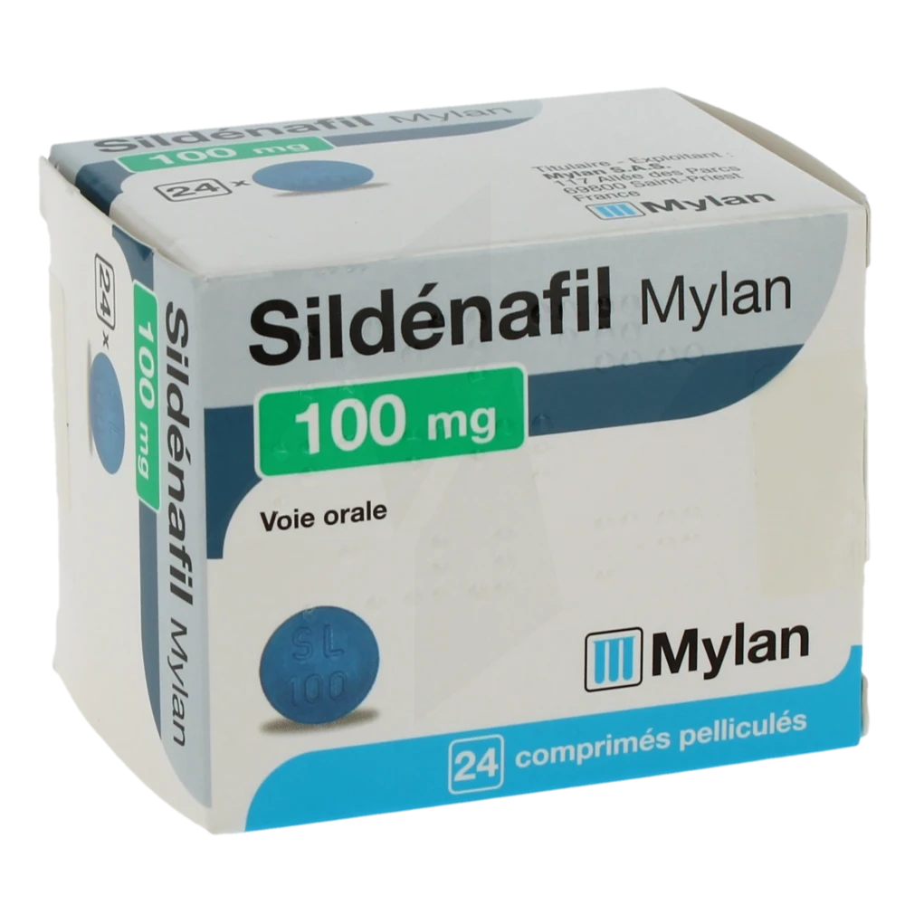 Sildenafil 100mg boite de 24 prix