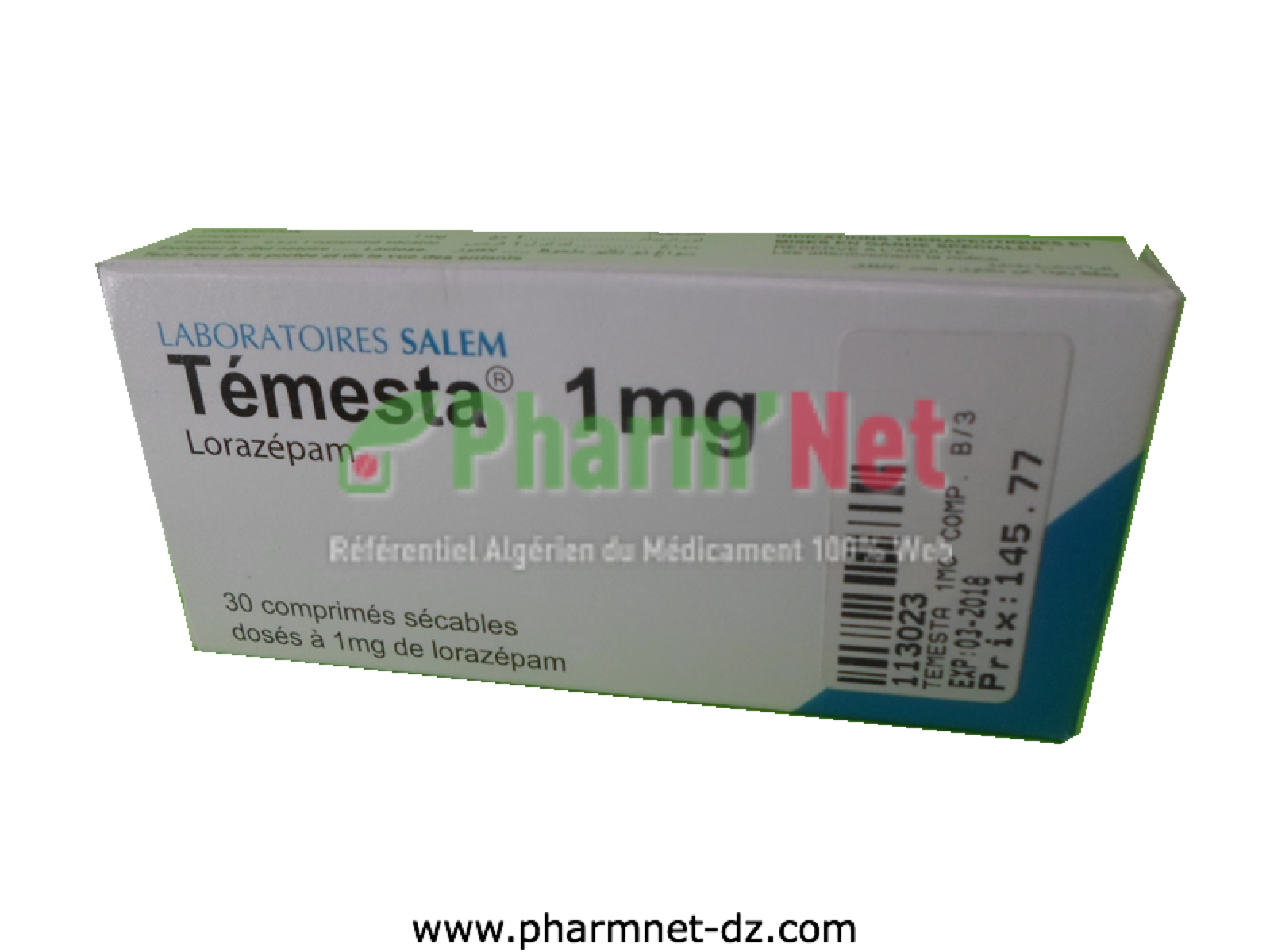 Prix du lorazepam