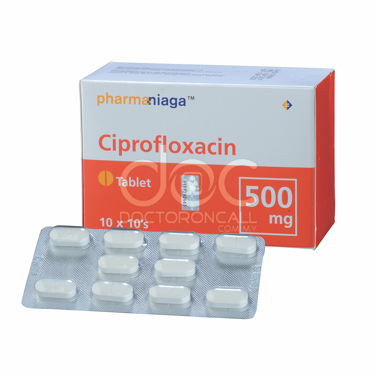 Ciprofloxacin 500 mg english