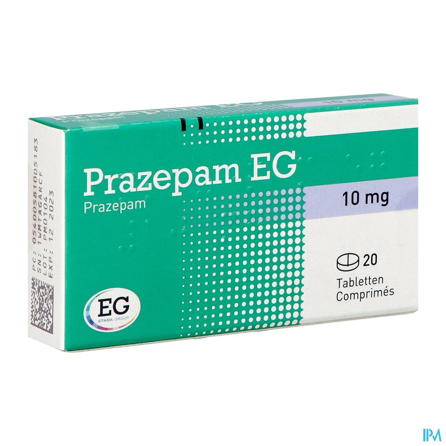 diazepam eg 10 mg prix