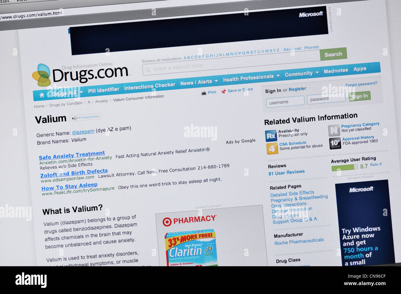 Diazépam pharmacie online