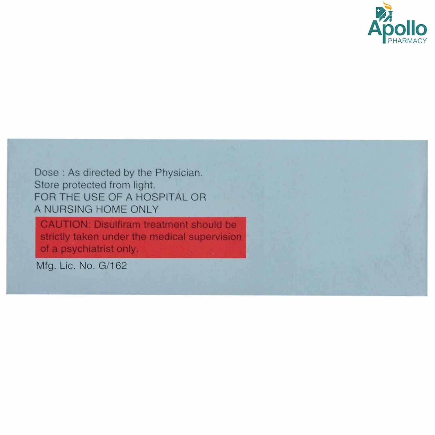 Disulfirame 250mg online