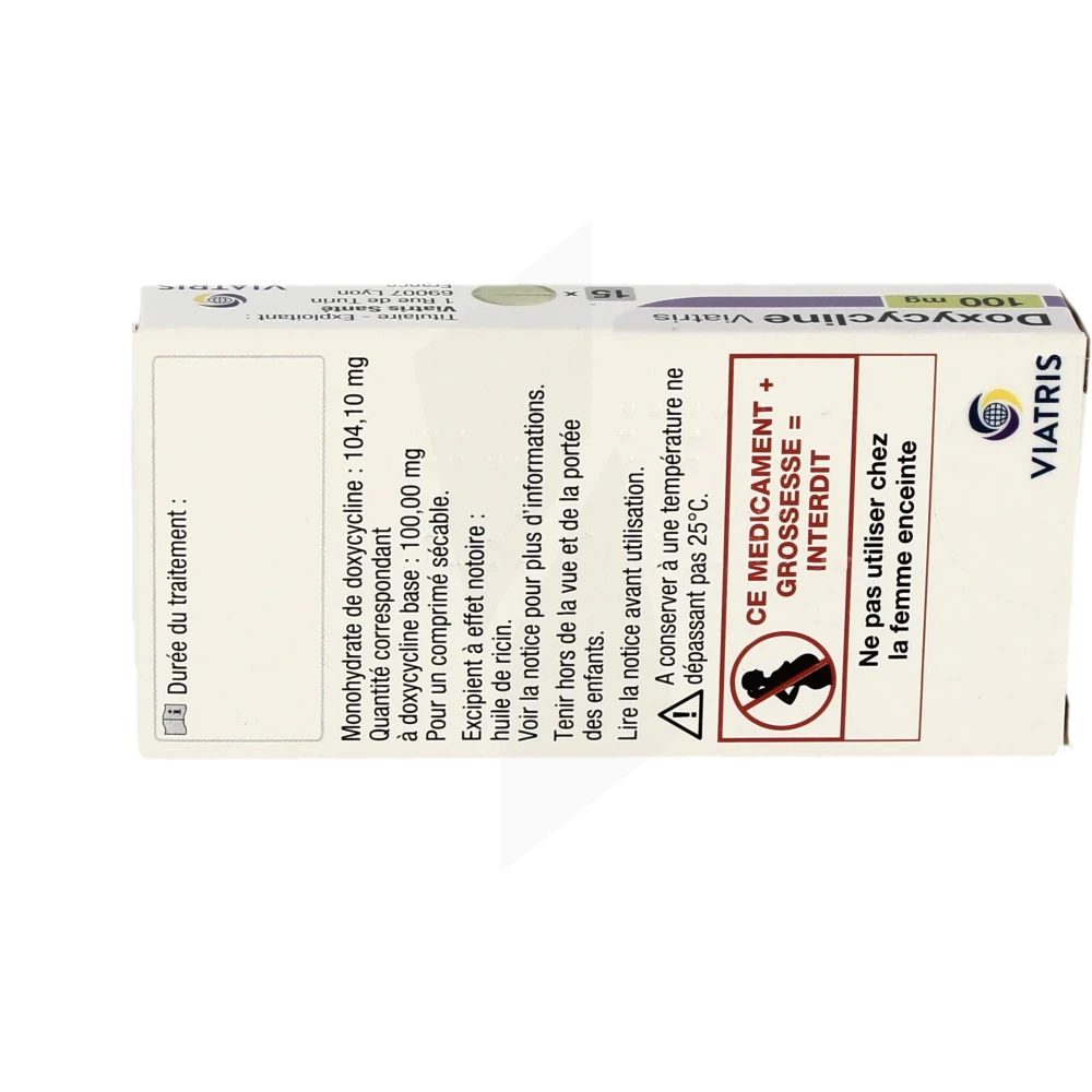 Doxycycline 100 Mg Achat