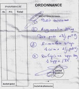 Dérivé amoxicilline sans ordonnance
