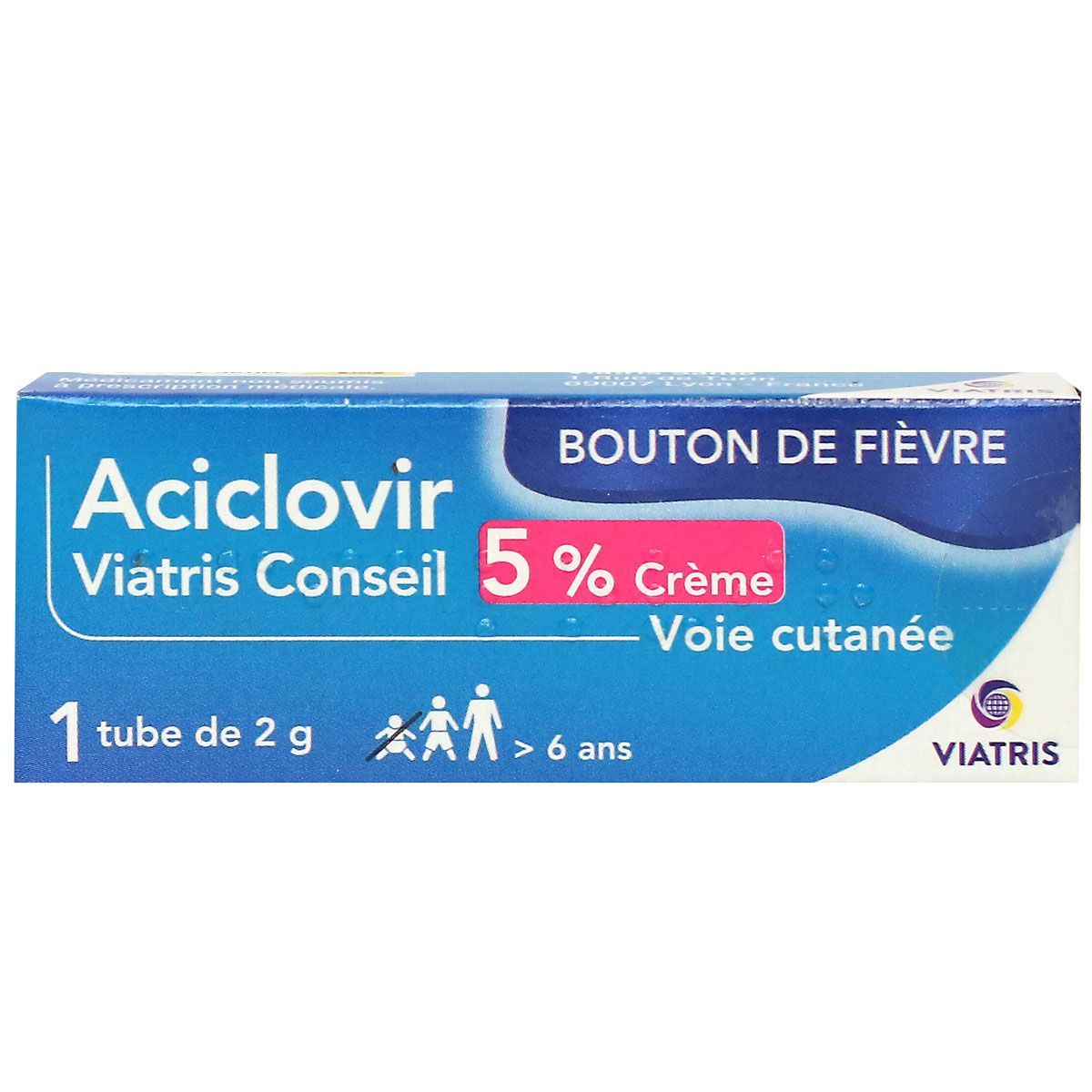 Prix du zovirax creme
