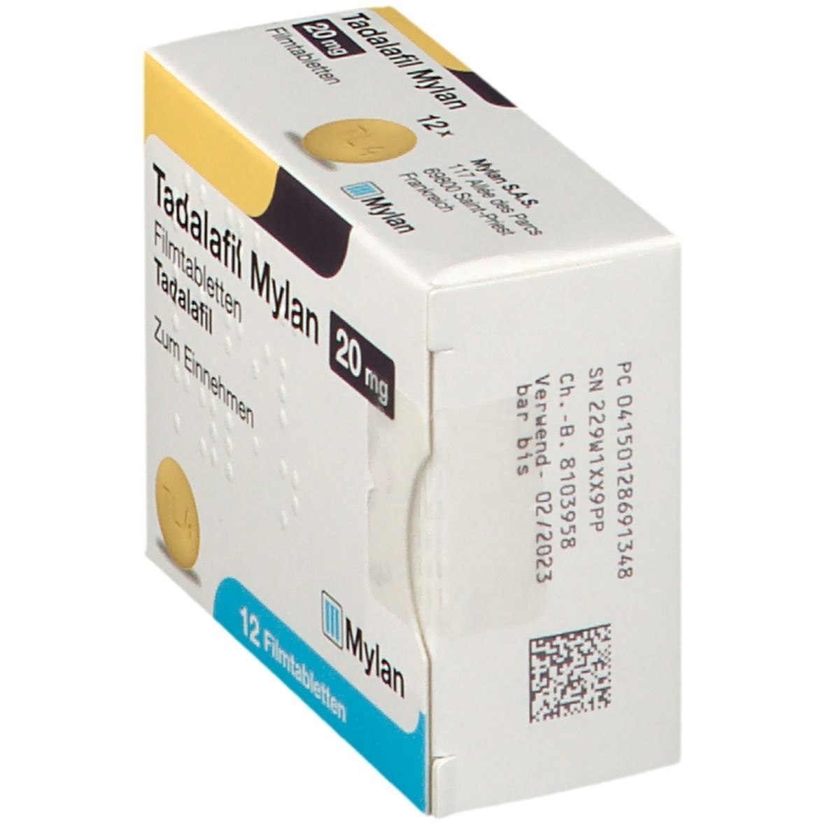 Acheter Tadalafil Mylan 10 Mg