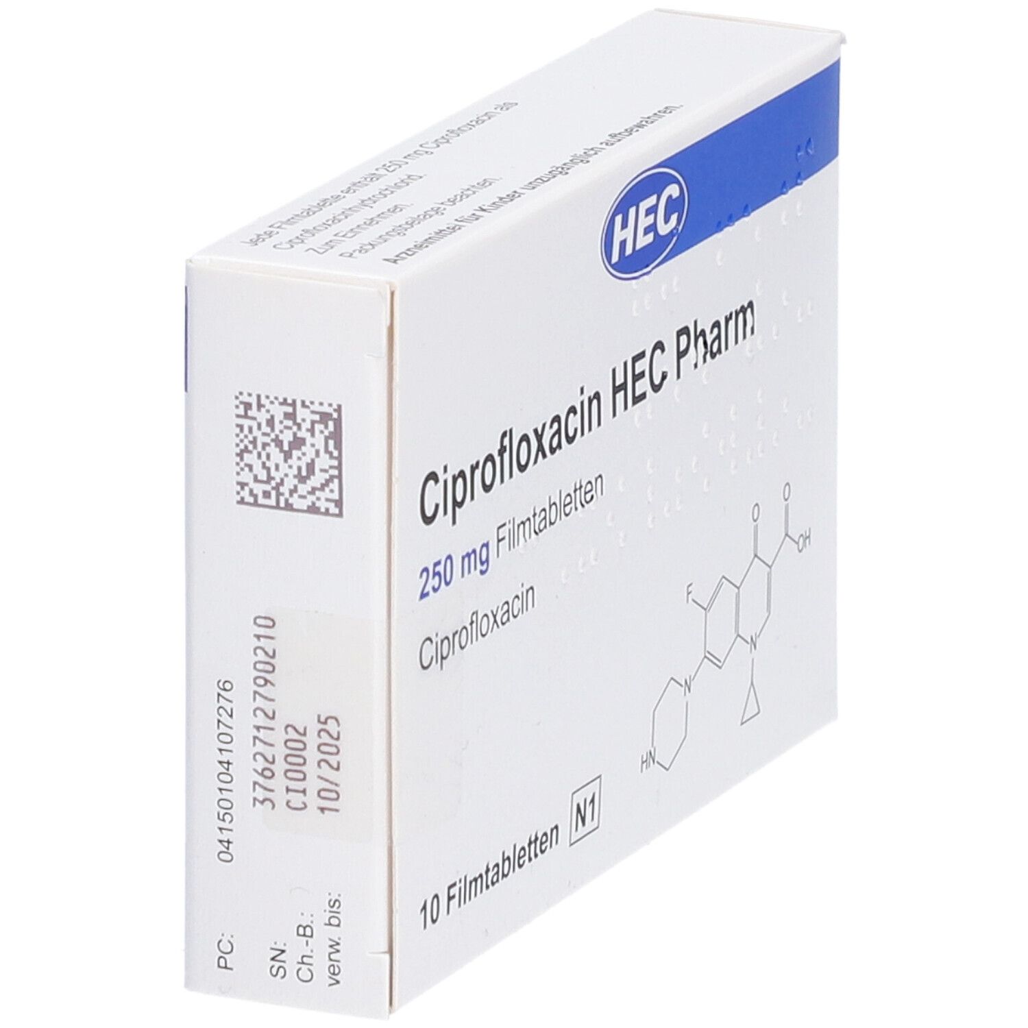 Ciprofloxacin 250 mg n1