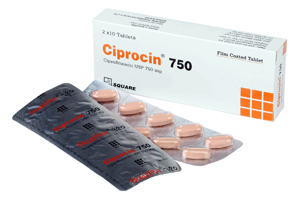 Ciprofloxacin 750 Mg Cp