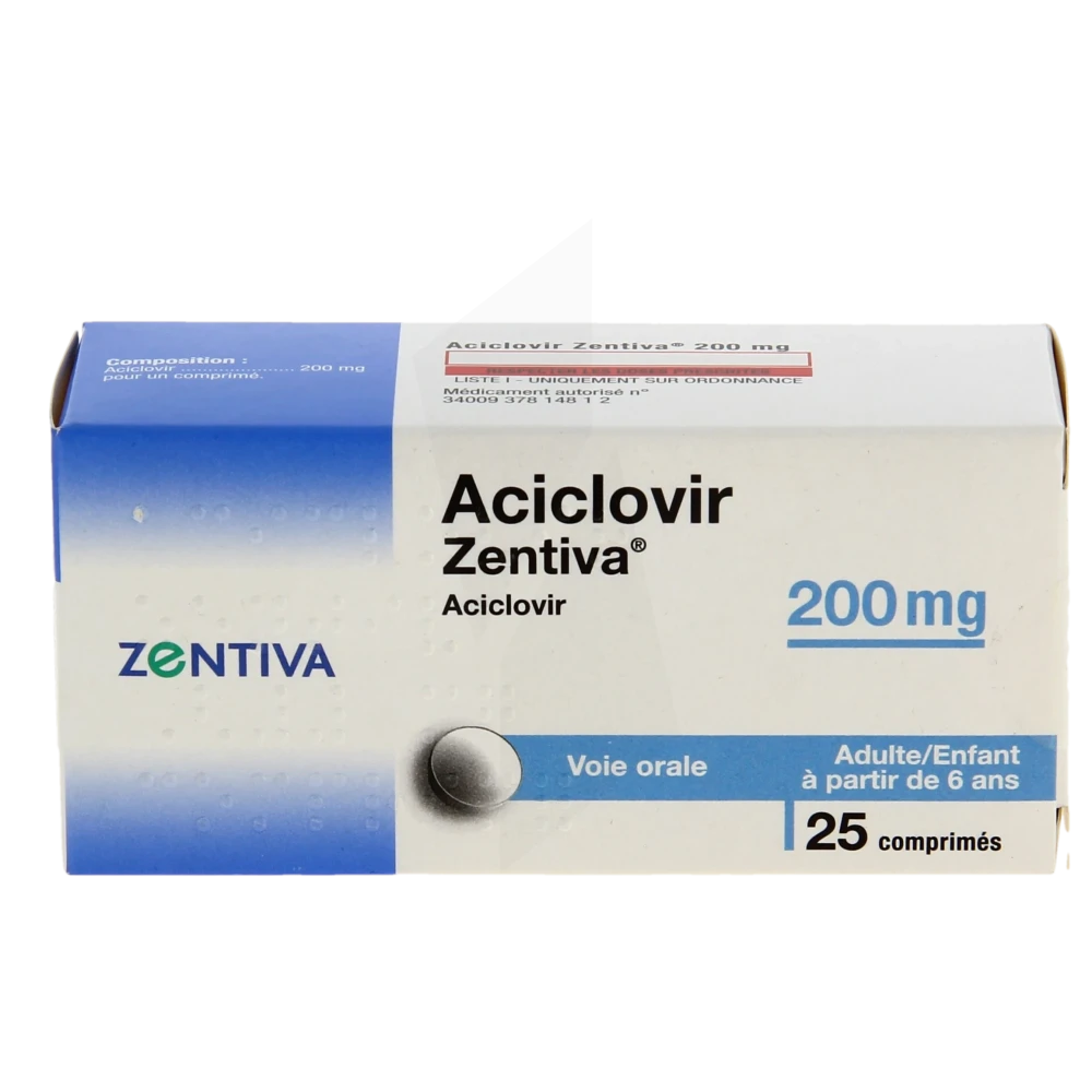 Aciclovir pilule